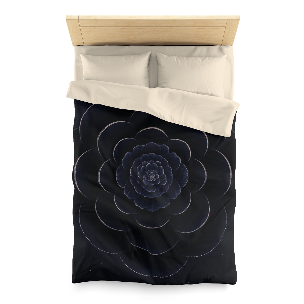 Petal Eclipse Rosette soft comforter duvets
