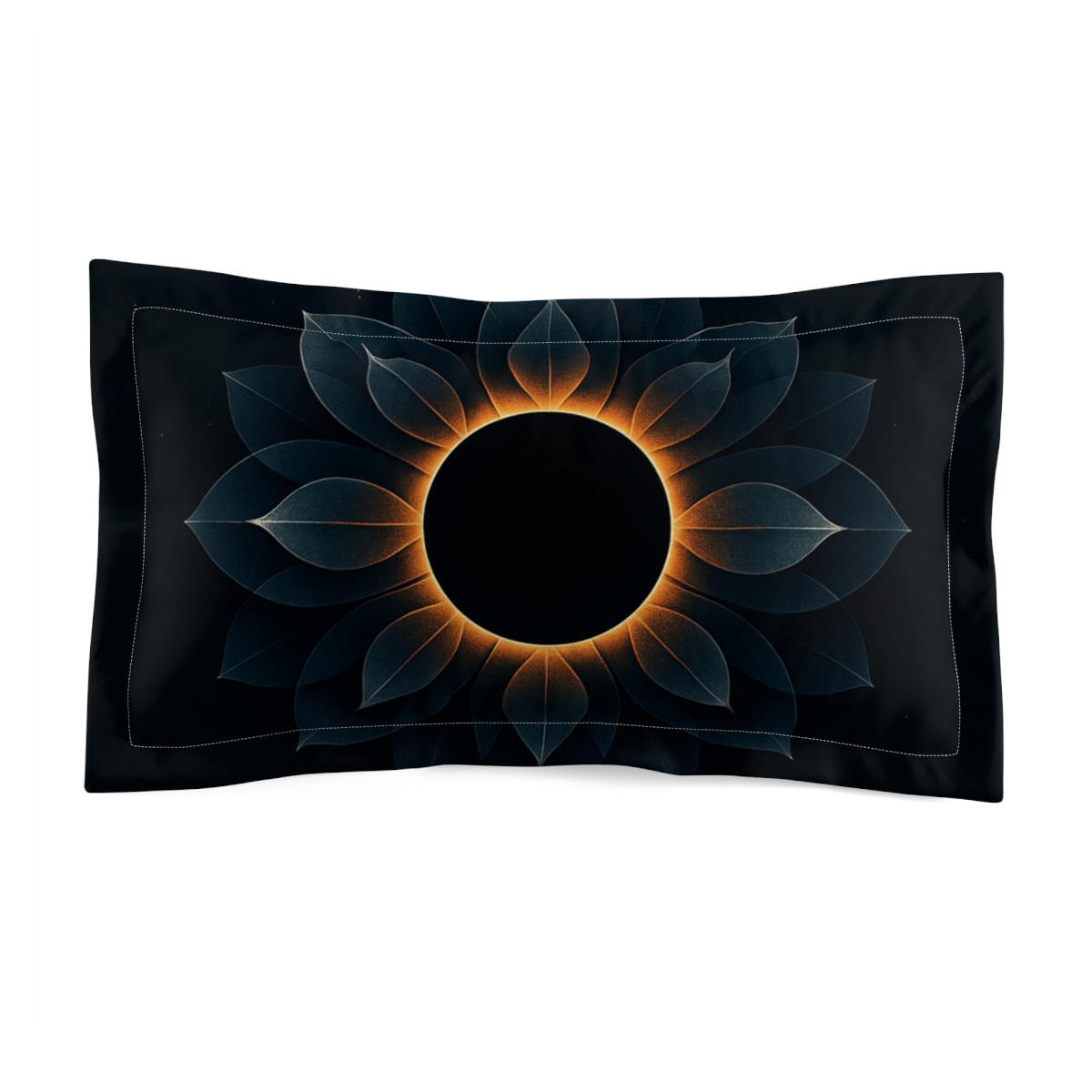 Petal Eclipse Rosette personalized decorative pillows