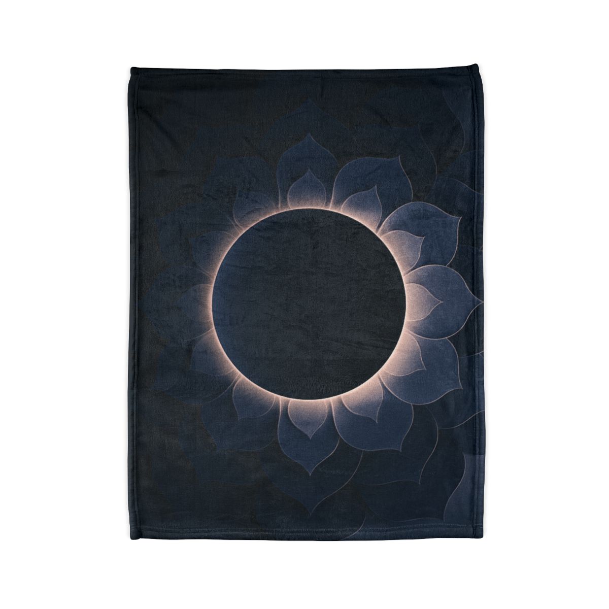 Petal Eclipse Rosette custom blankets