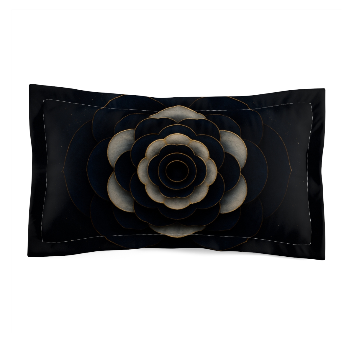 Petal Eclipse Rosette comfortable bed pillows