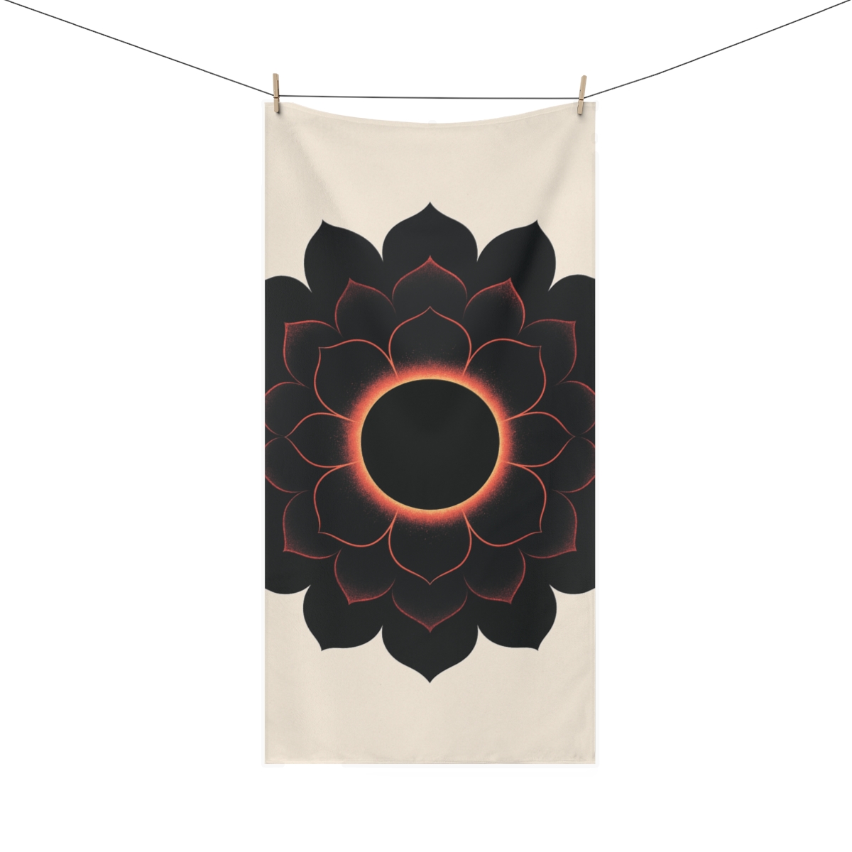 Petal Eclipse Rosette stylish beach towels