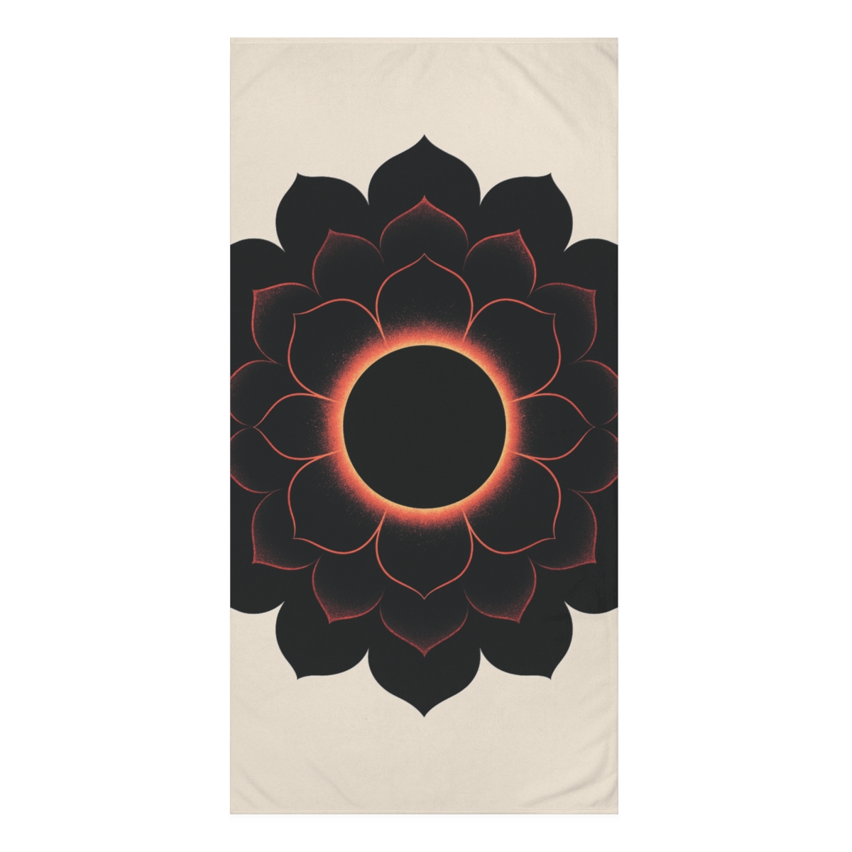 Petal Eclipse Rosette stylish beach towels