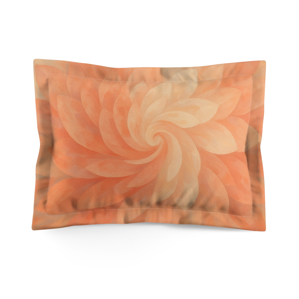 Petal Fan Cascade stylish throw pillows