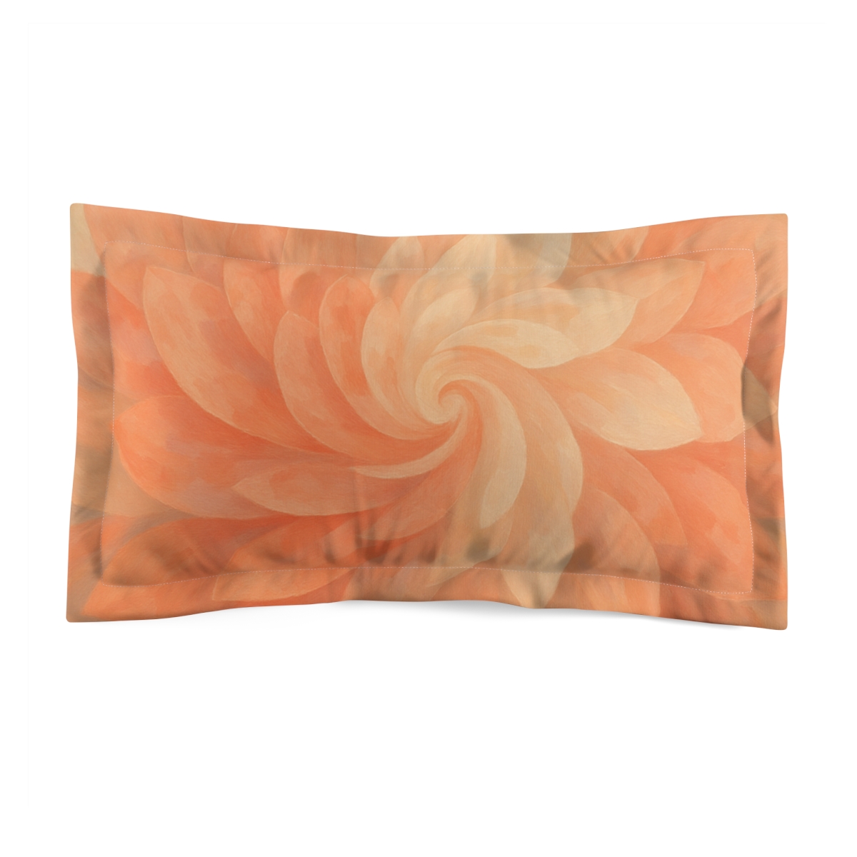 Petal Fan Cascade stylish throw pillows