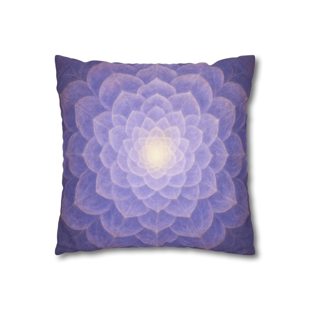 Petal Fractal Rosette soft cotton pillow cases