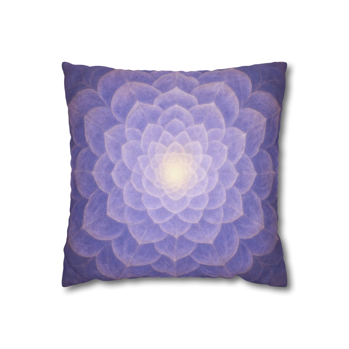 Petal Fractal Rosette soft cotton pillow cases