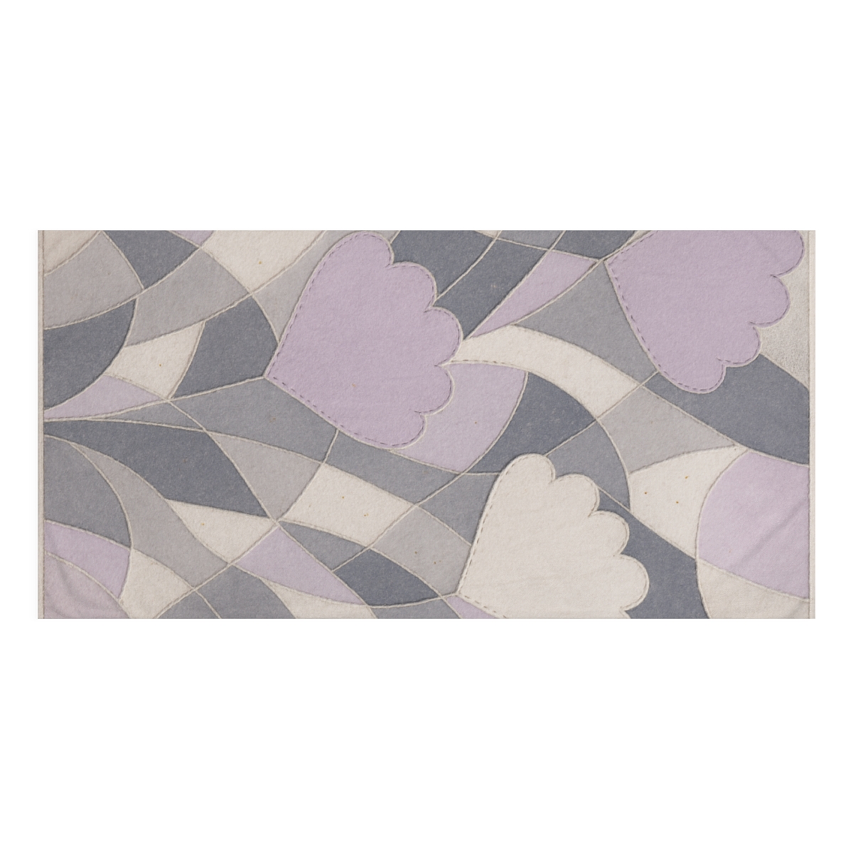 Petal Fragment Collage comfortable face towels