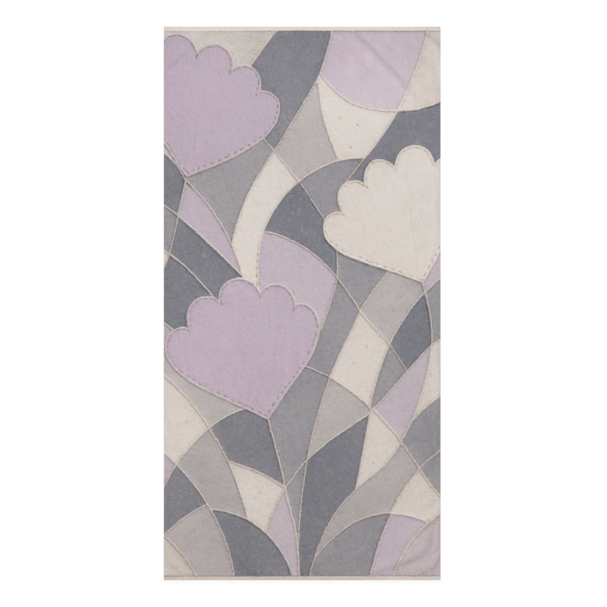 Petal Fragment Collage comfortable face towels