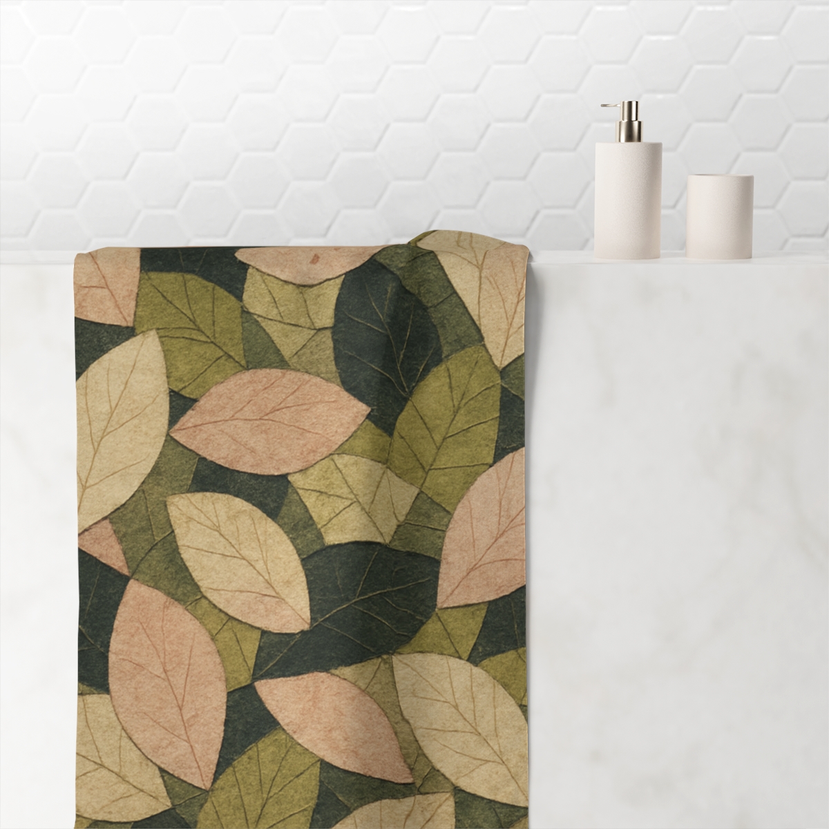 Petal Fragment Tapestry trendy hand towels