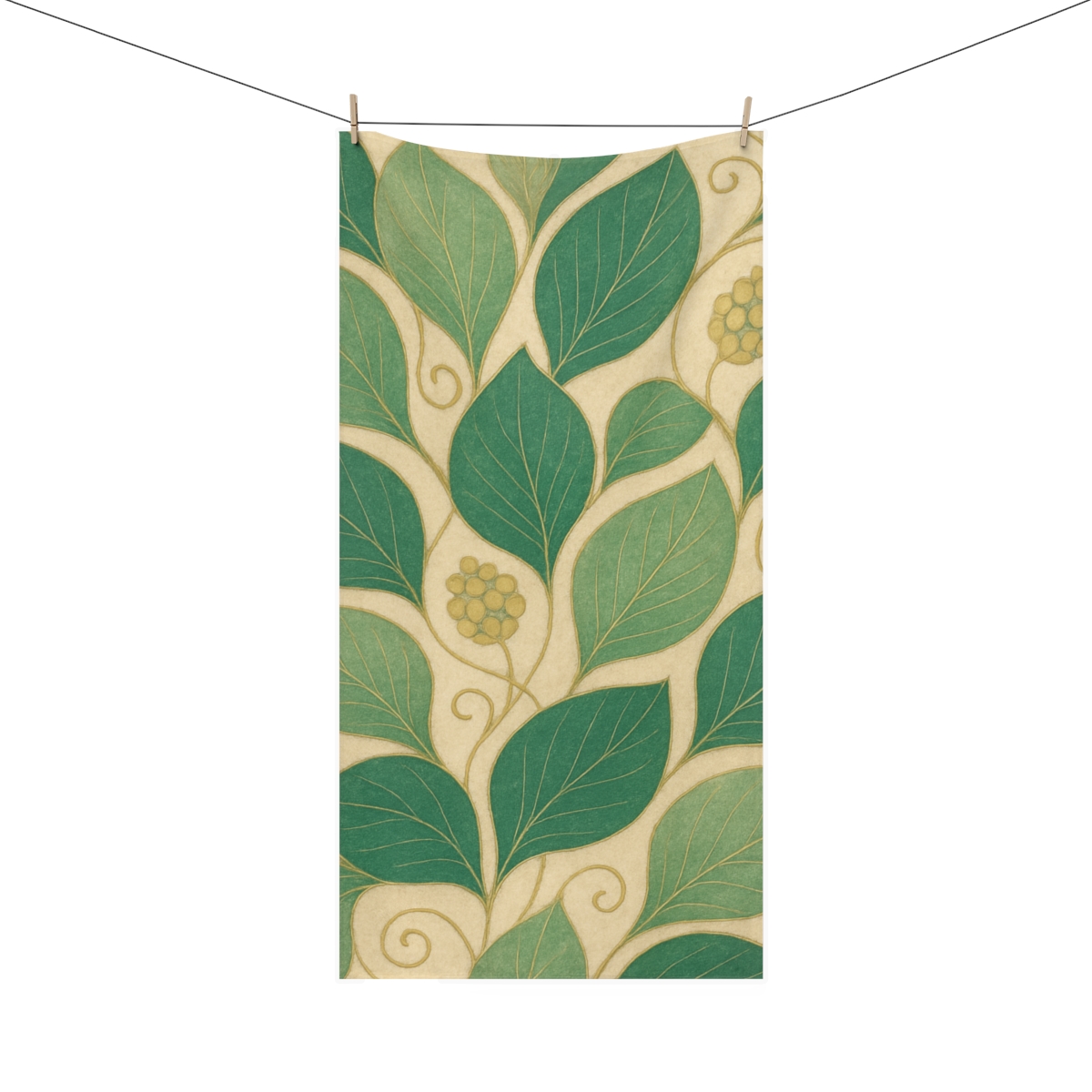 Petal Geometry Array trendy hand towels