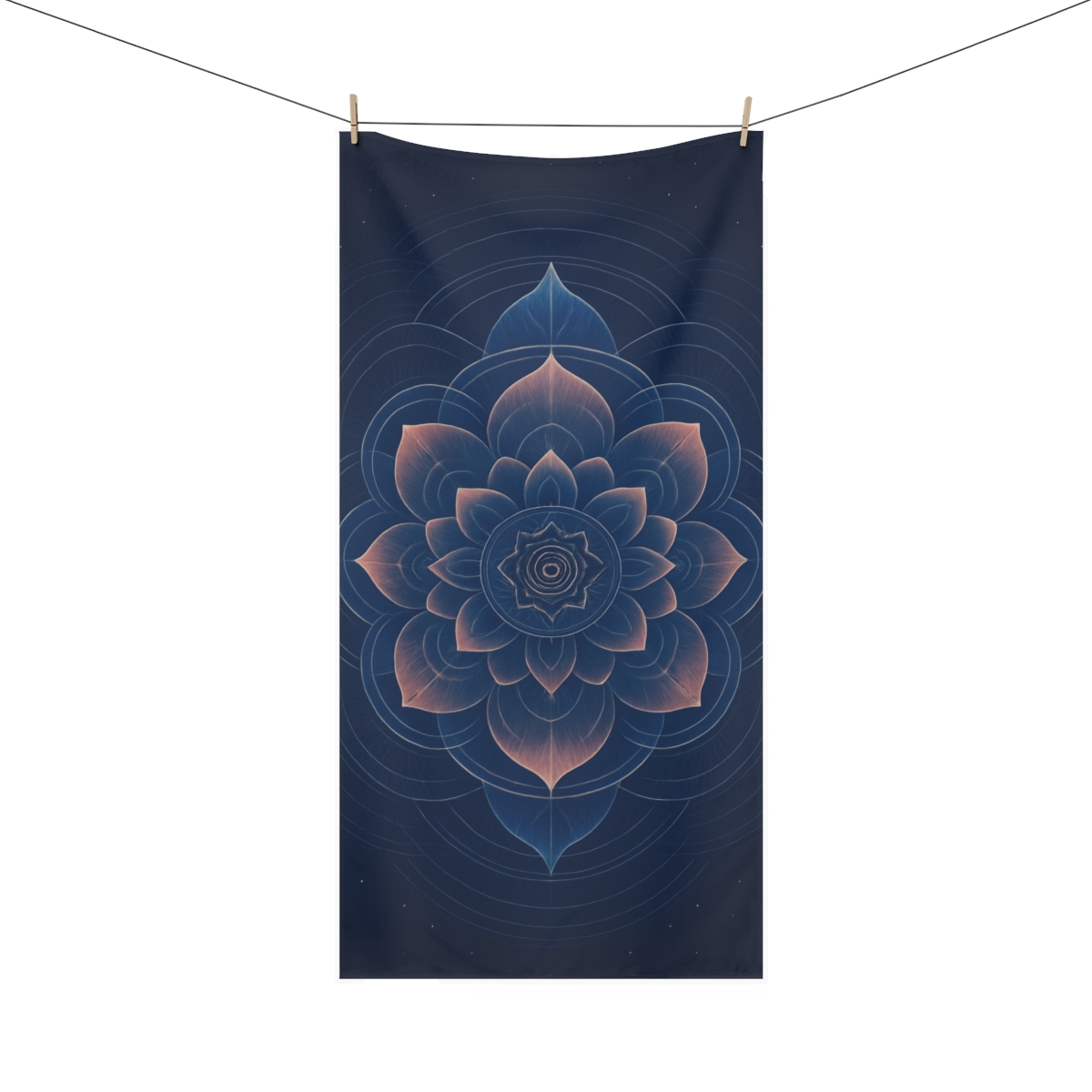 Petal Halo Interference unique gift towels