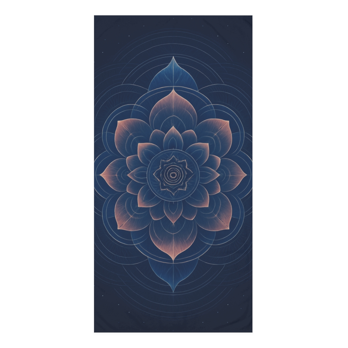 Petal Halo Interference unique gift towels