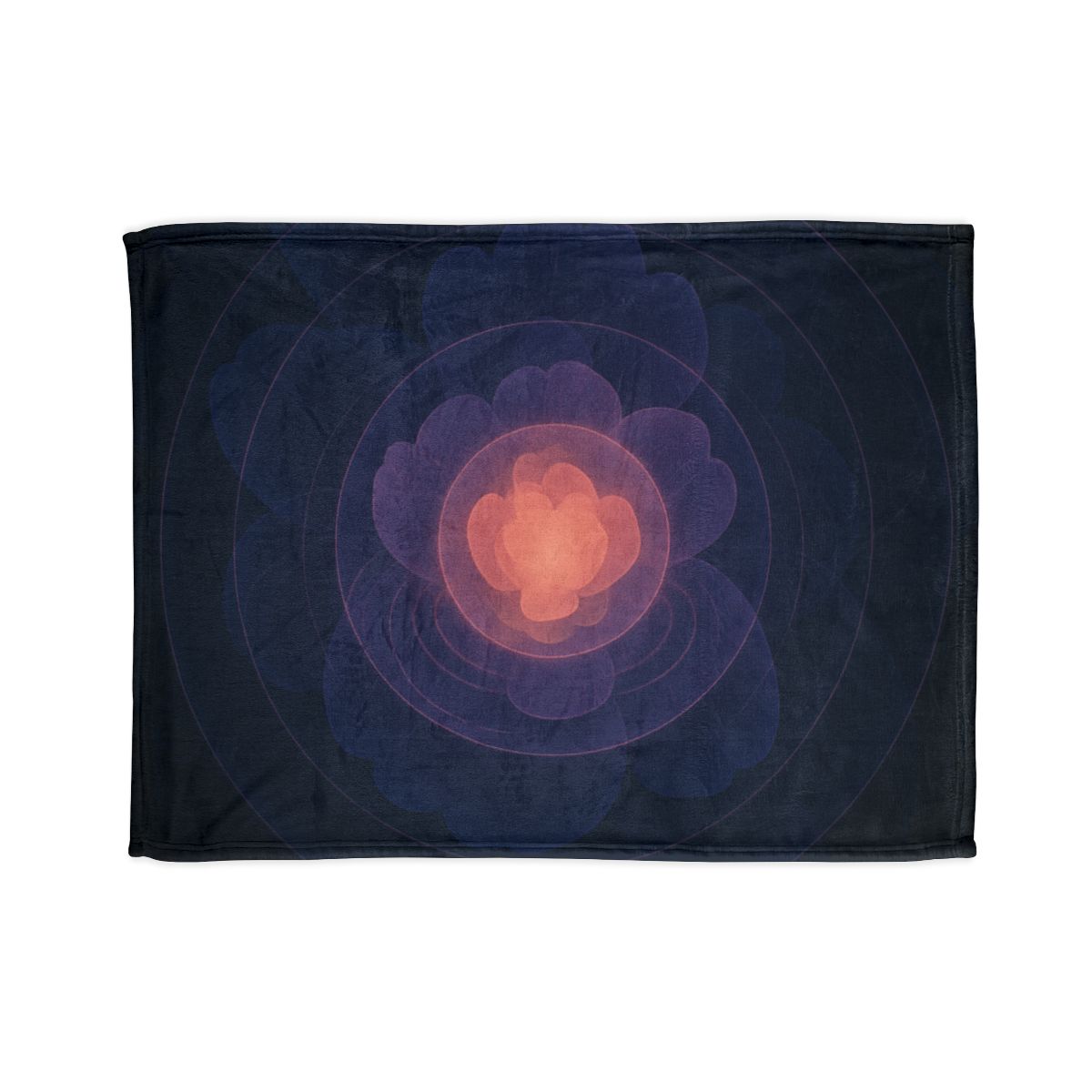 Petal Halo Interference decorative home blankets