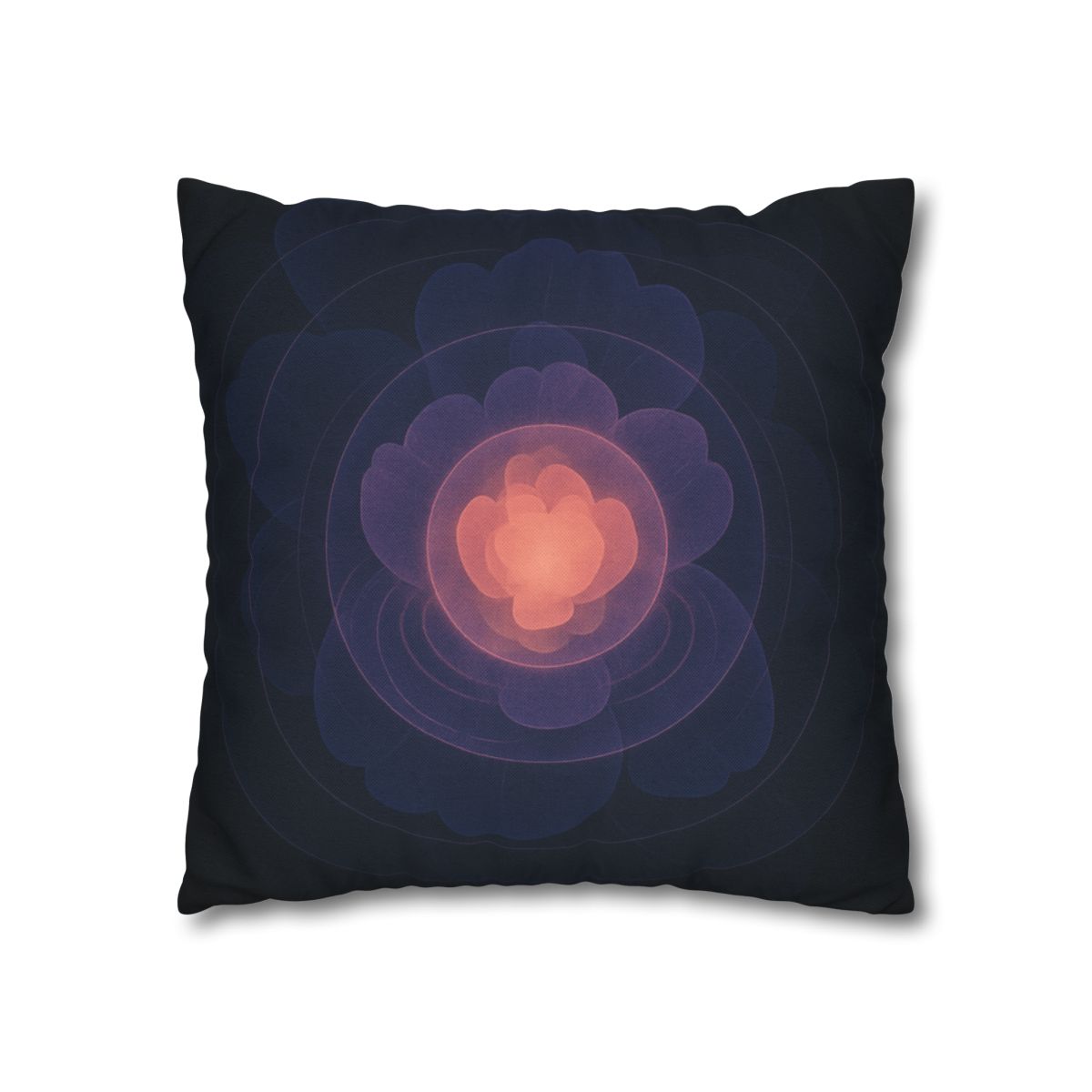 Petal Halo Interference stylish decorative pillowcases