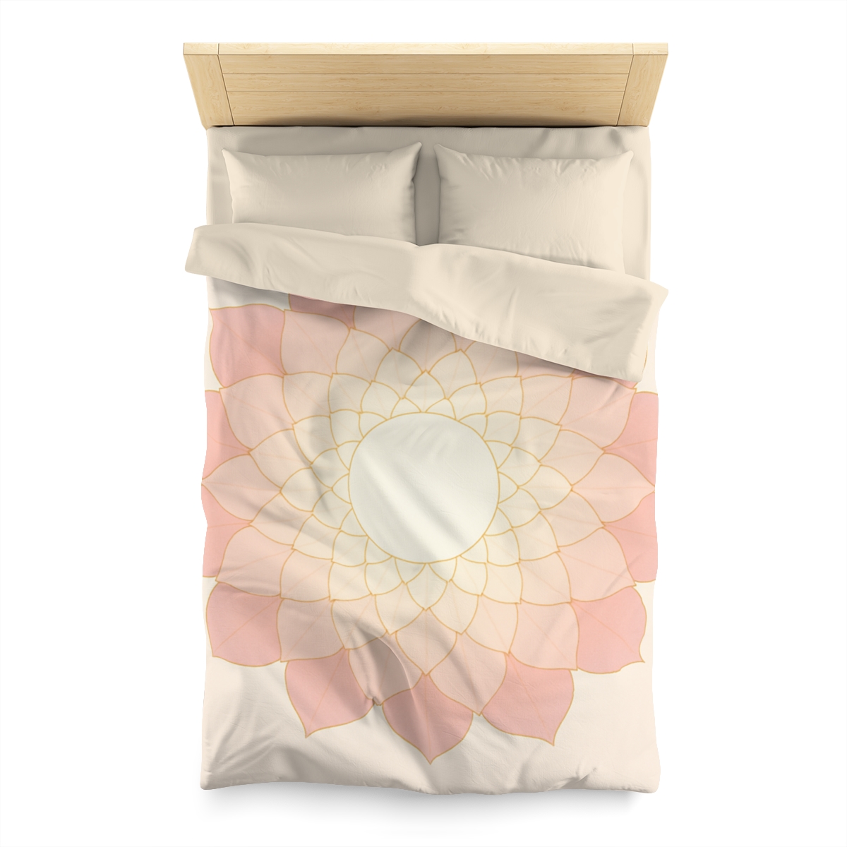 Petal Halo Lattice warm winter duvets