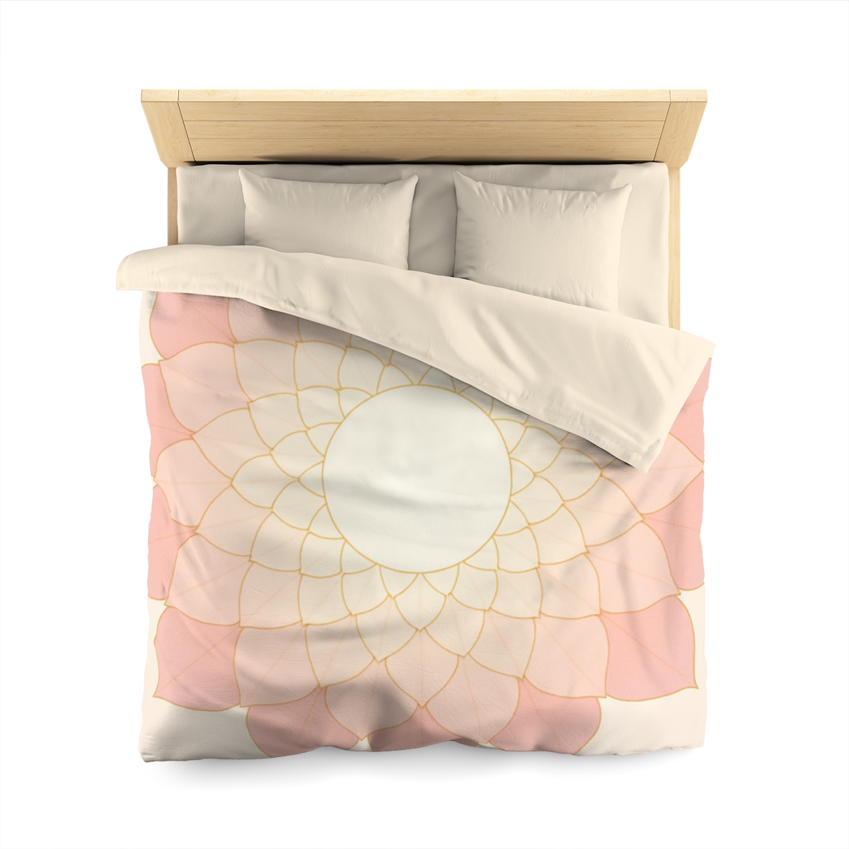 Petal Halo Lattice warm winter duvets