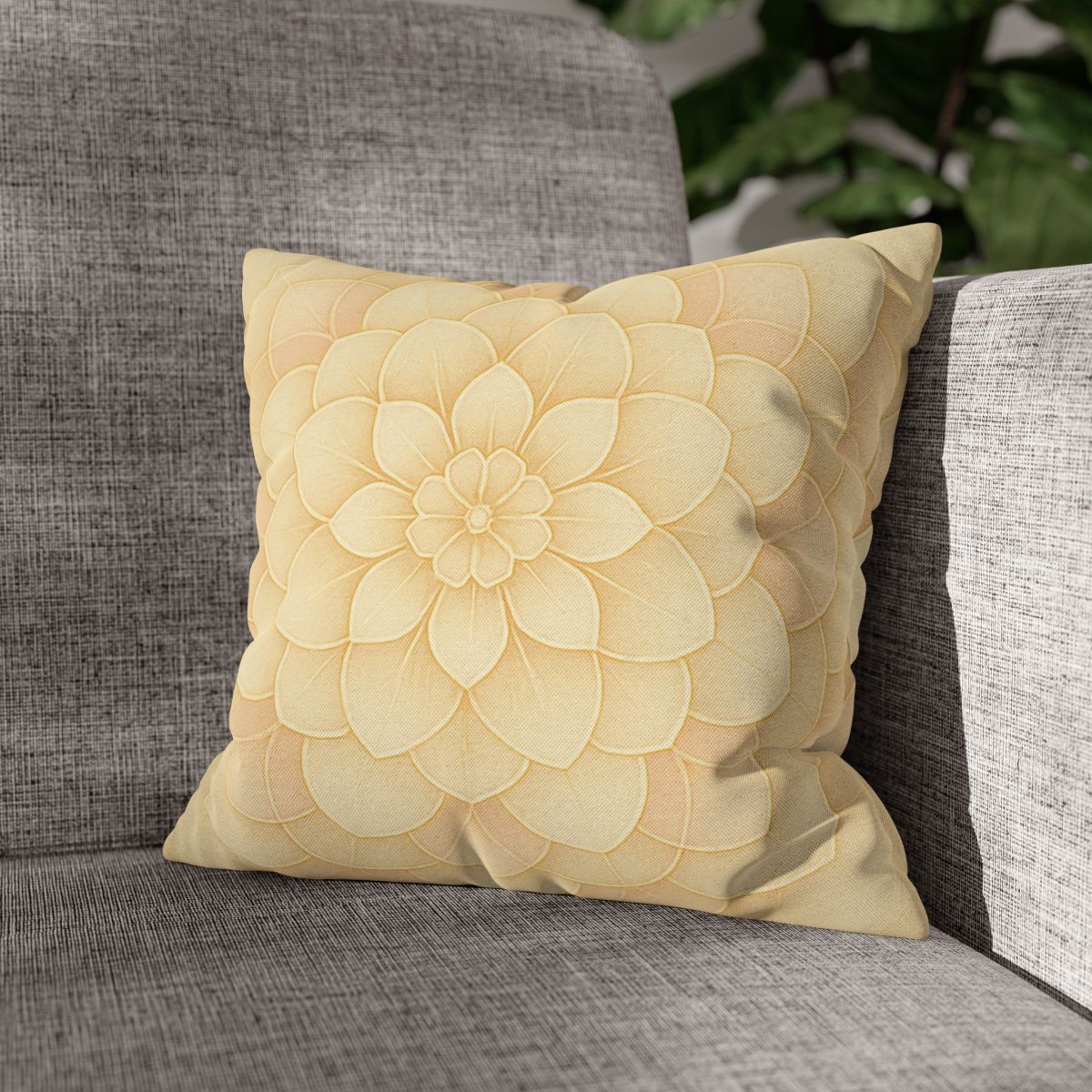 Petal Halo Lattice stylish decorative pillowcases