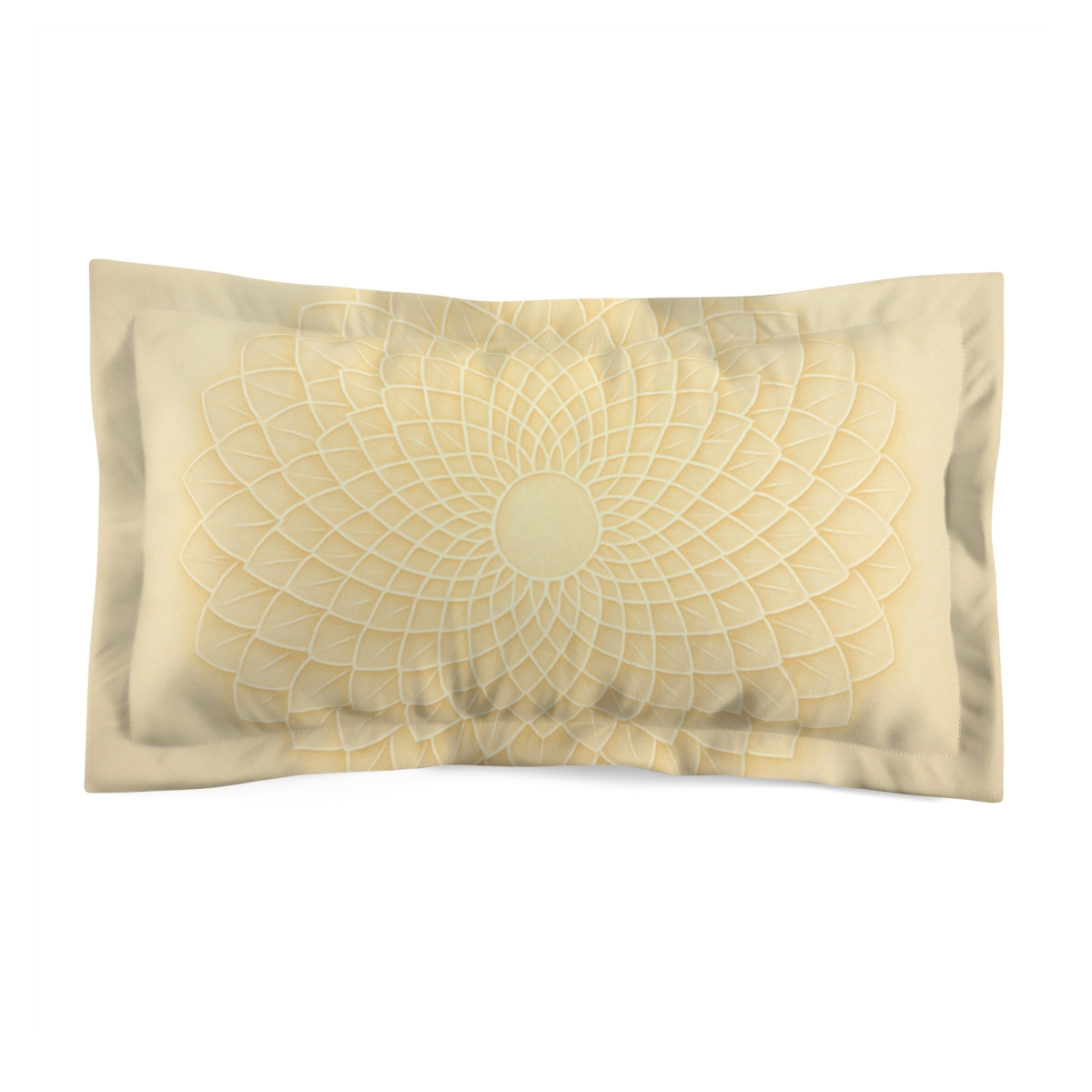 Petal Halo Lattice designer printed pillows