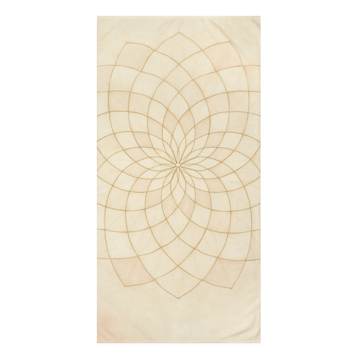 Petal Halo Lattice custom towels