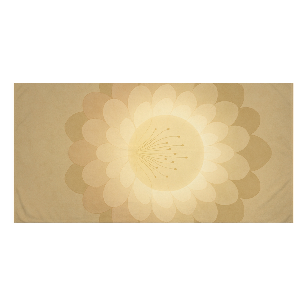 Petal Halo Lattice decorative home towels