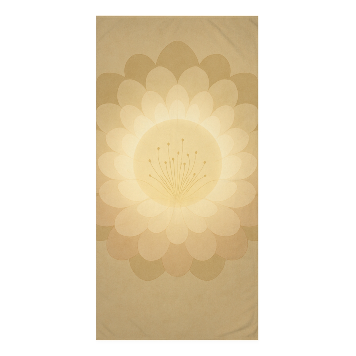 Petal Halo Lattice decorative home towels