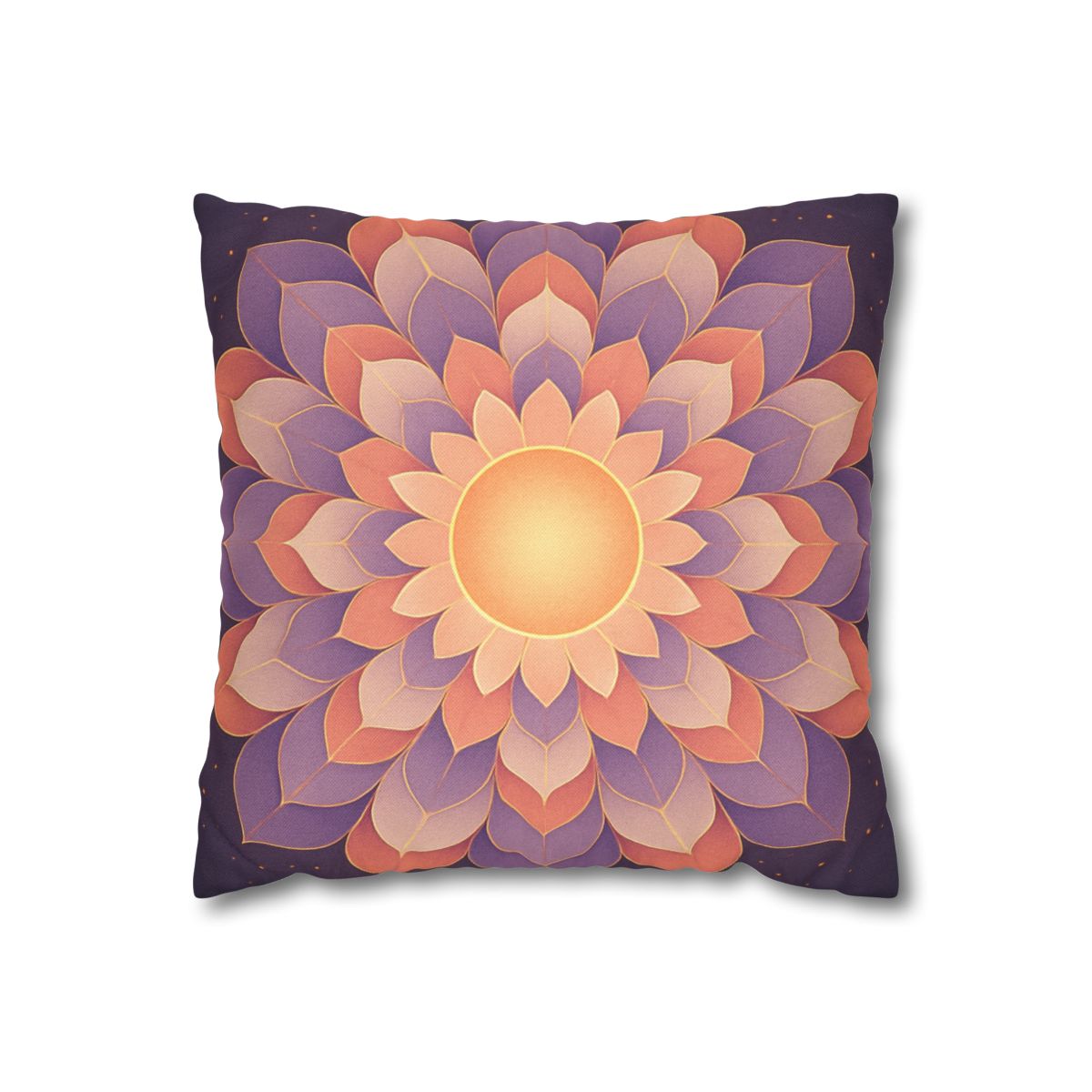 Petal Halo Mandala Drift unique gift pillow cases