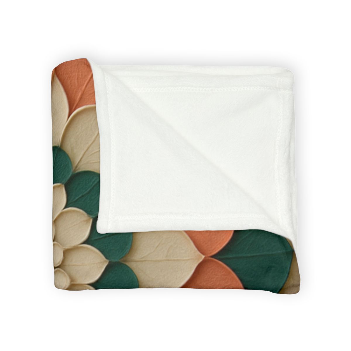 Petal Halo Mosaic trendy patterned blankets