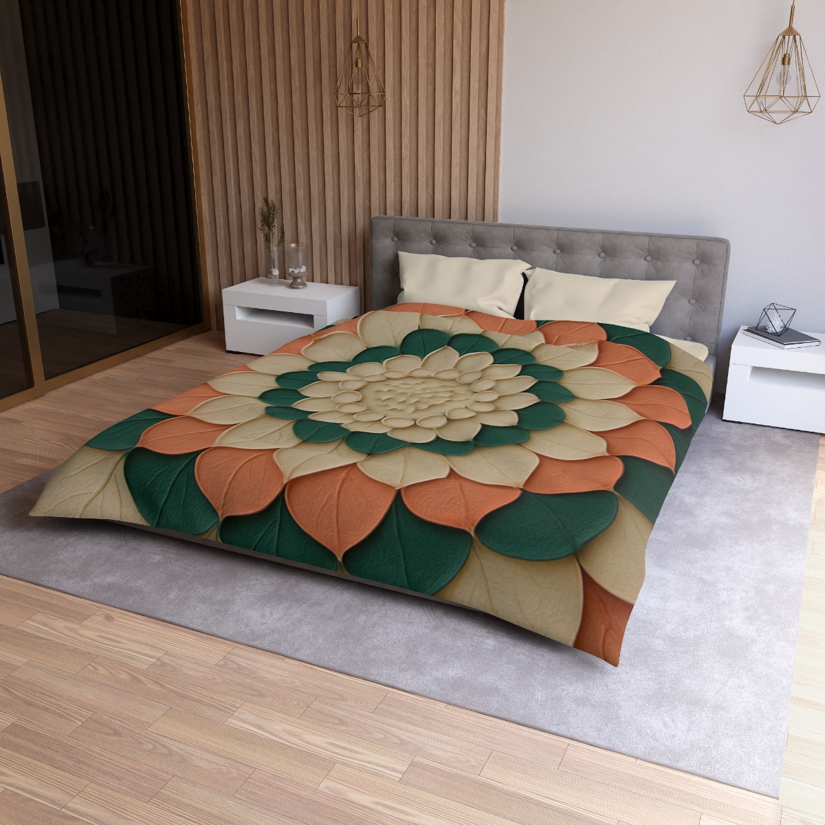 Petal Halo Mosaic duvets for gifts