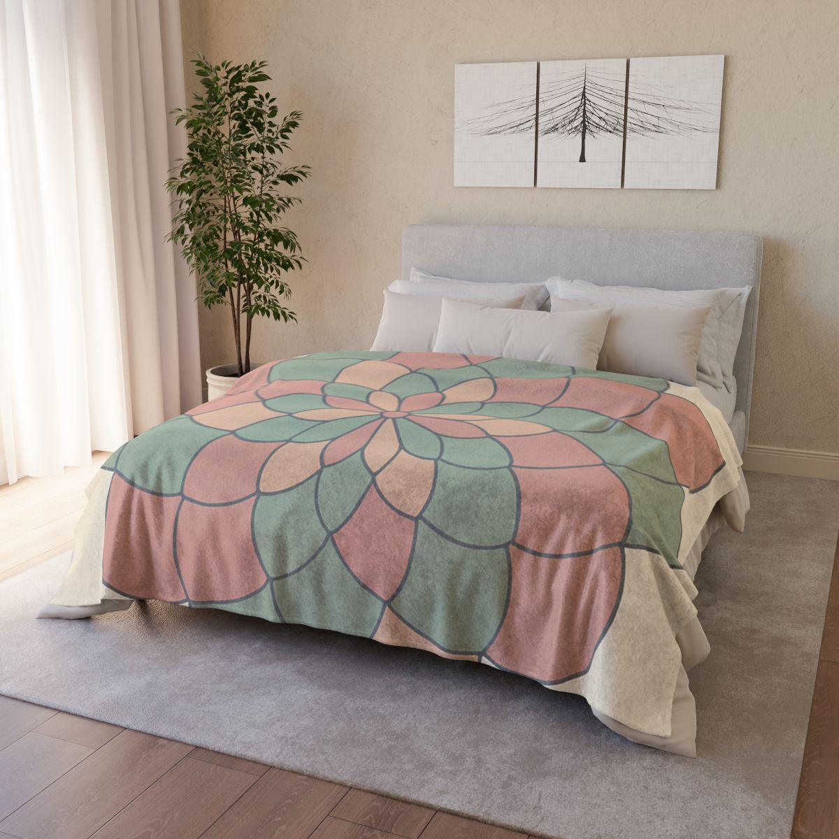 Petal Halo Sequence Blanket