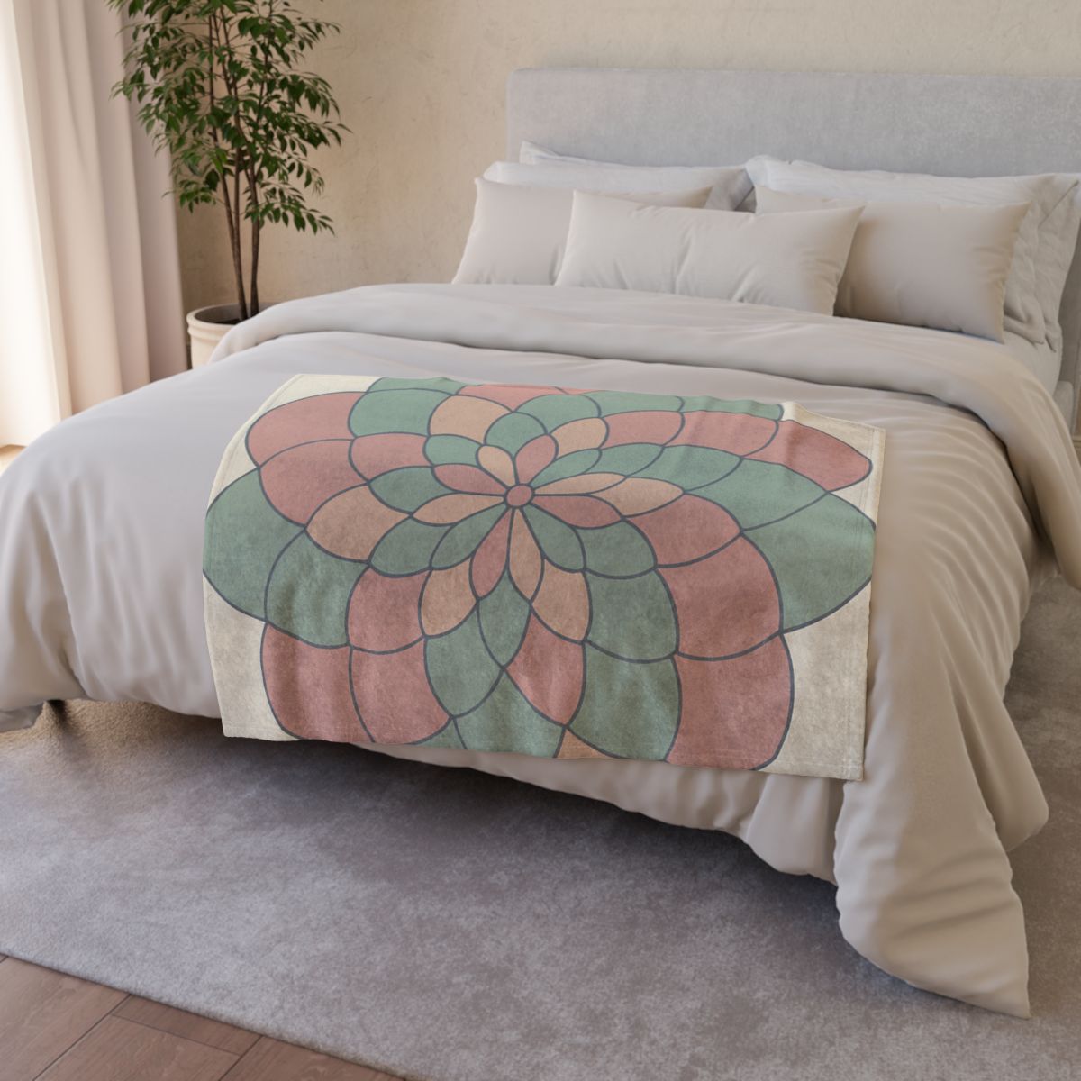 Petal Halo Sequence Blanket