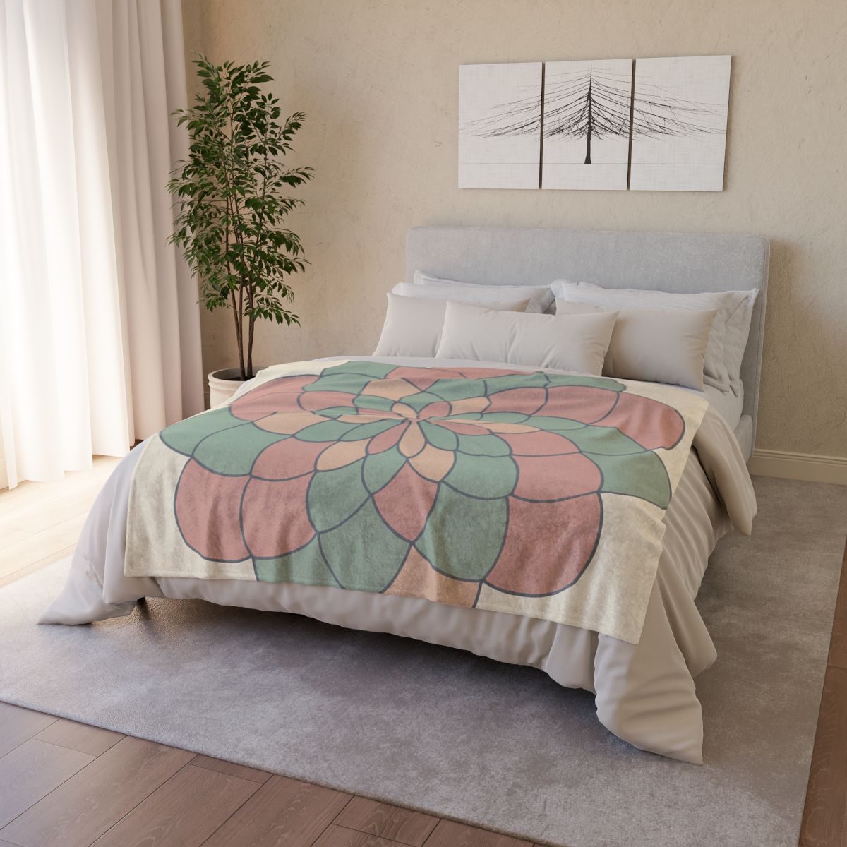 Petal Halo Sequence Blanket