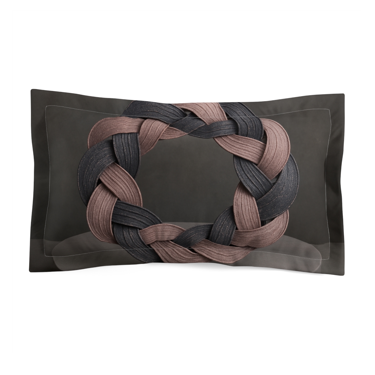 Petal Halo Weave designer printed pillows