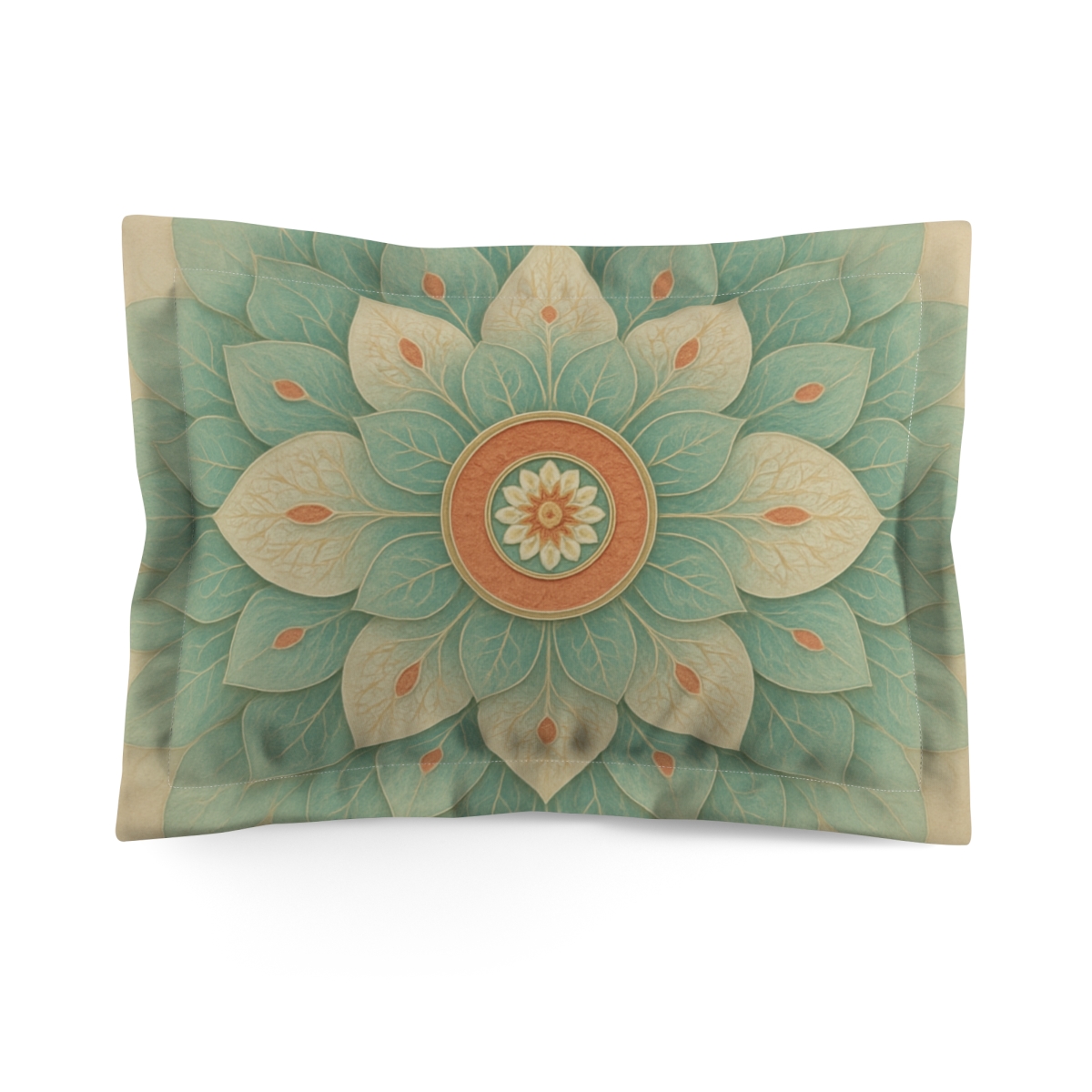 Petal Lace Mandala personalized decorative pillows