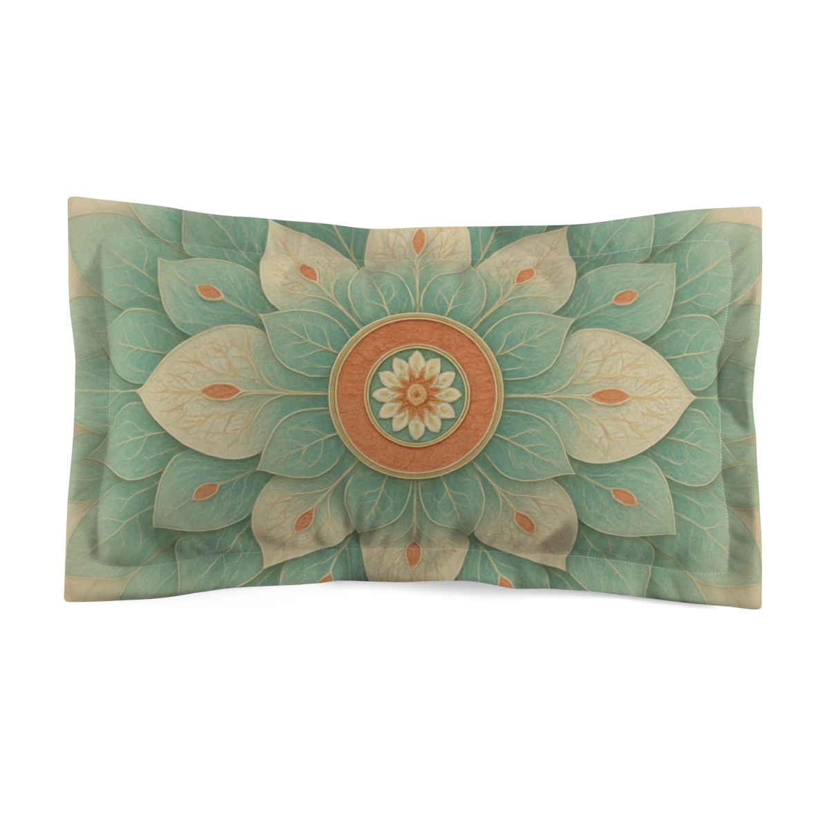 Petal Lace Mandala personalized decorative pillows