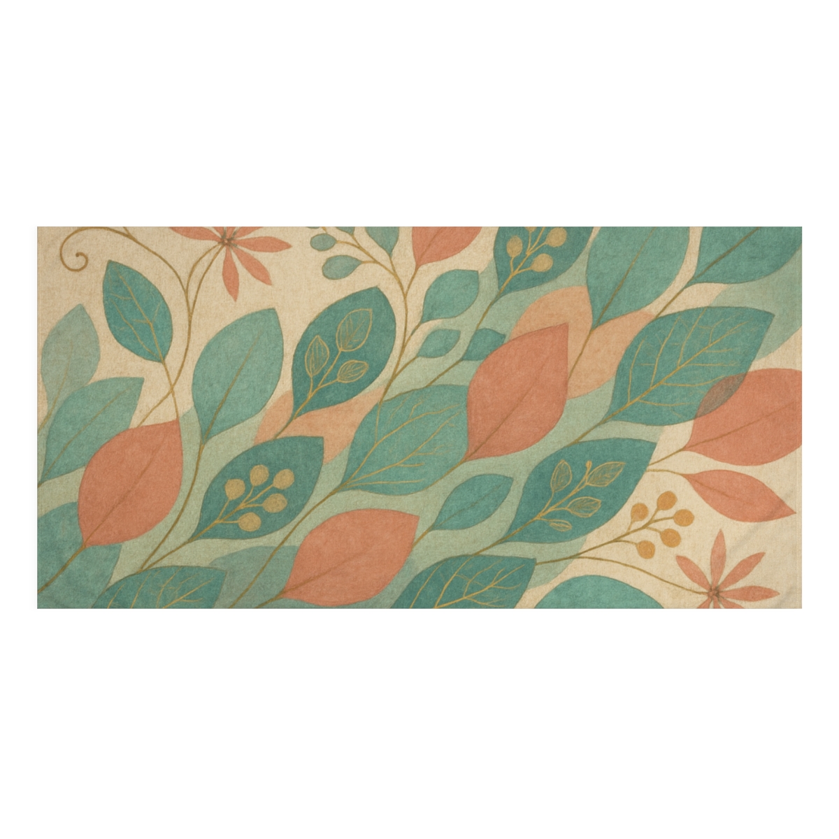 Petal Lattice Cascade unique gift towels