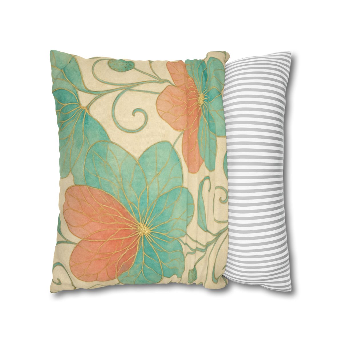 Petal Lattice Echo personalized pillow covers