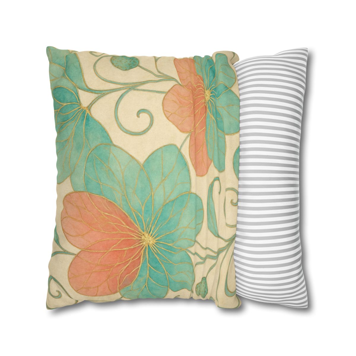 Petal Lattice Echo personalized pillow covers