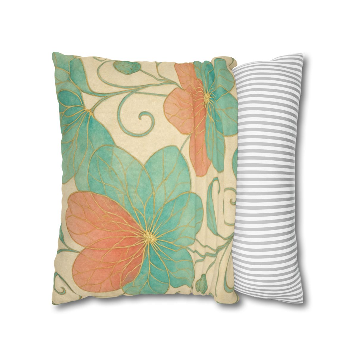 Petal Lattice Echo personalized pillow covers