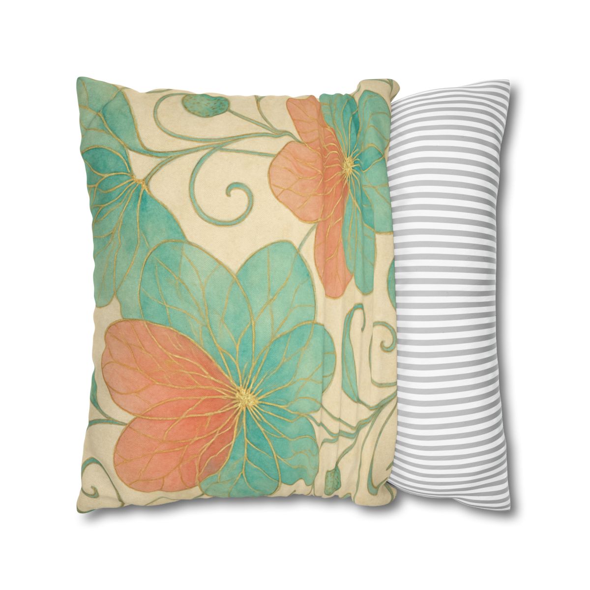 Petal Lattice Echo personalized pillow covers
