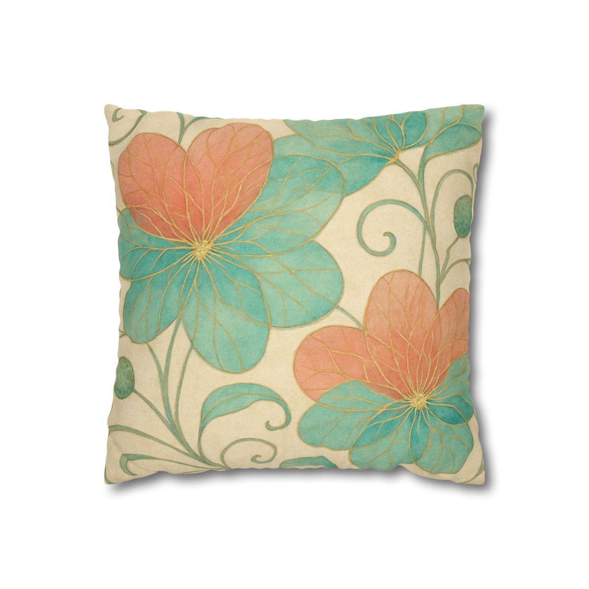 Petal Lattice Echo personalized pillow covers