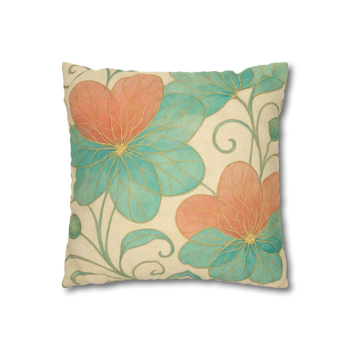 Petal Lattice Echo personalized pillow covers