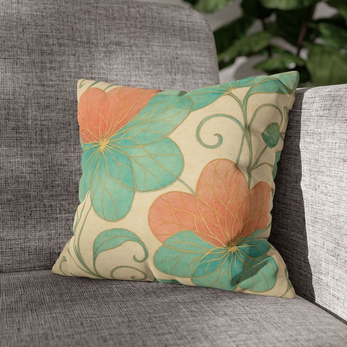 Petal Lattice Echo personalized pillow covers