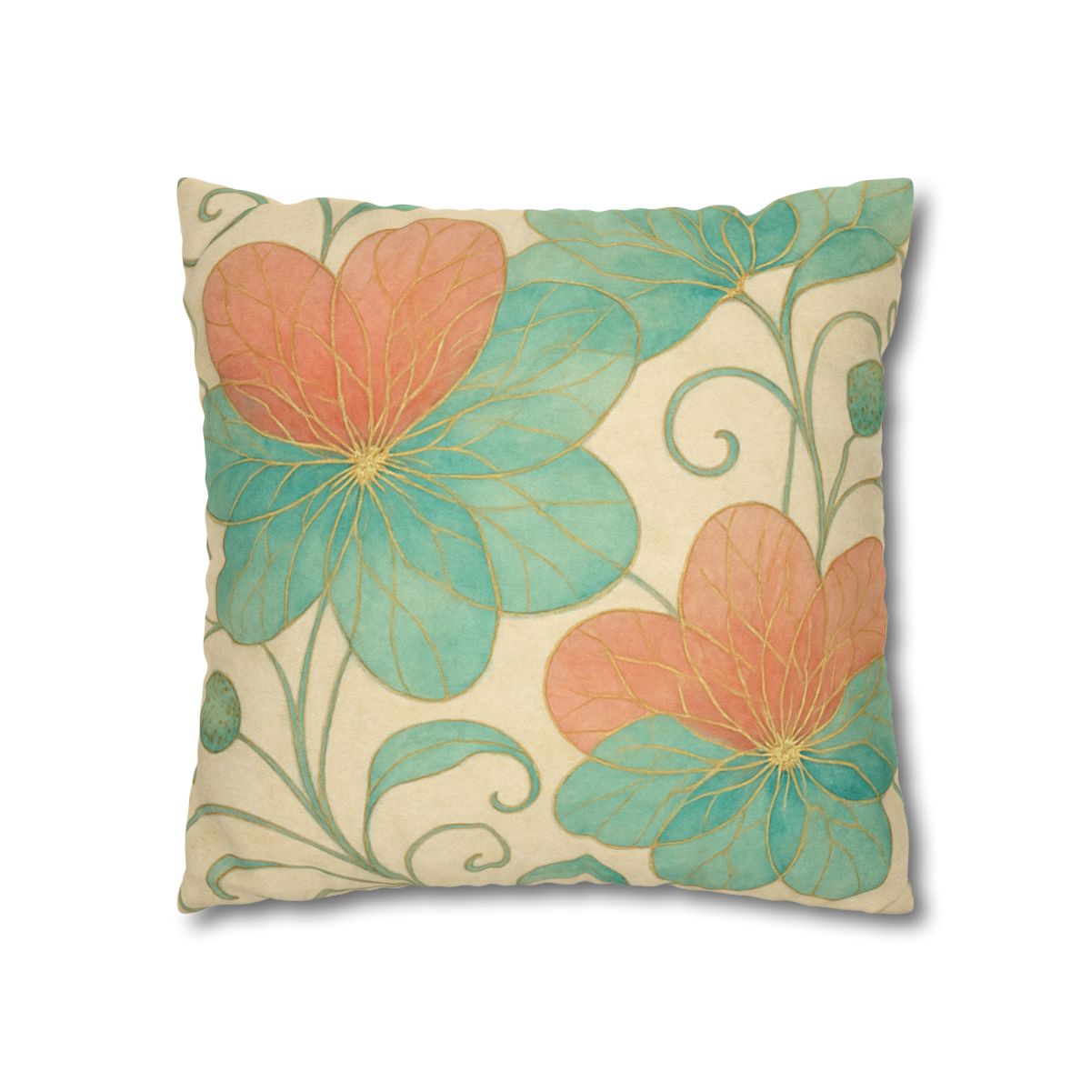 Petal Lattice Echo personalized pillow covers