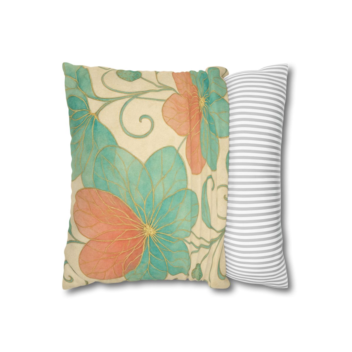 Petal Lattice Echo personalized pillow covers