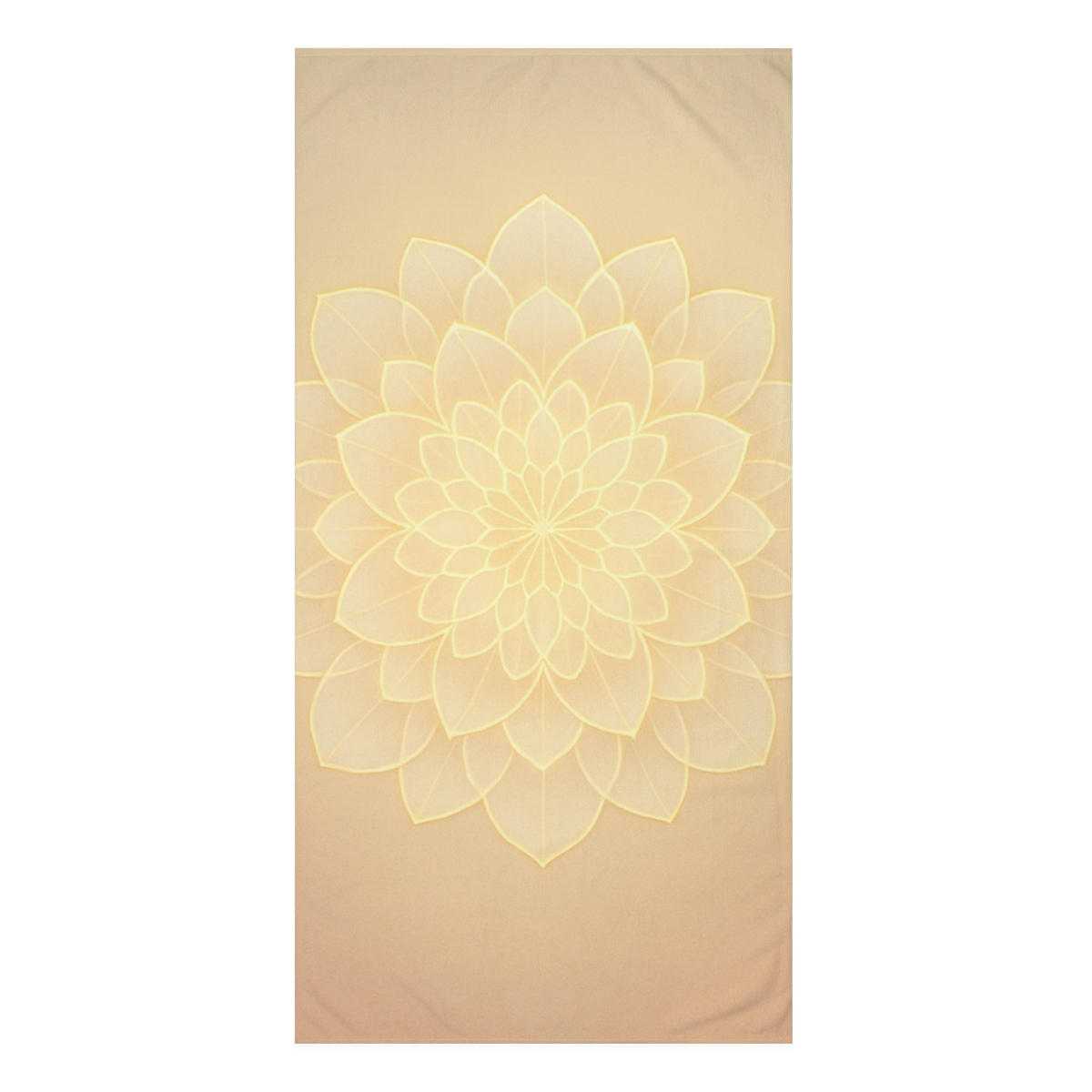 Petal Lattice Halo personalized bath towels
