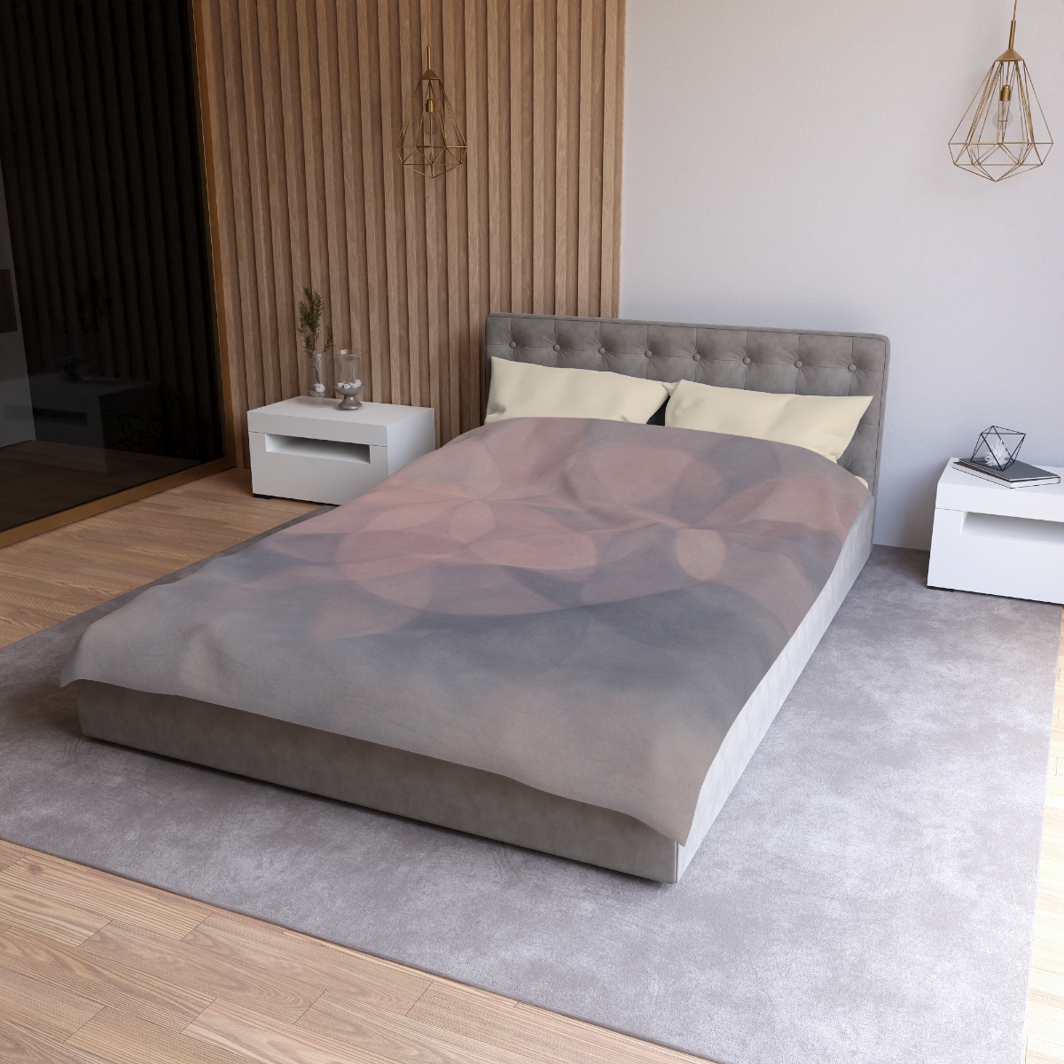 Petal Lattice Mirage trendy bedroom duvets