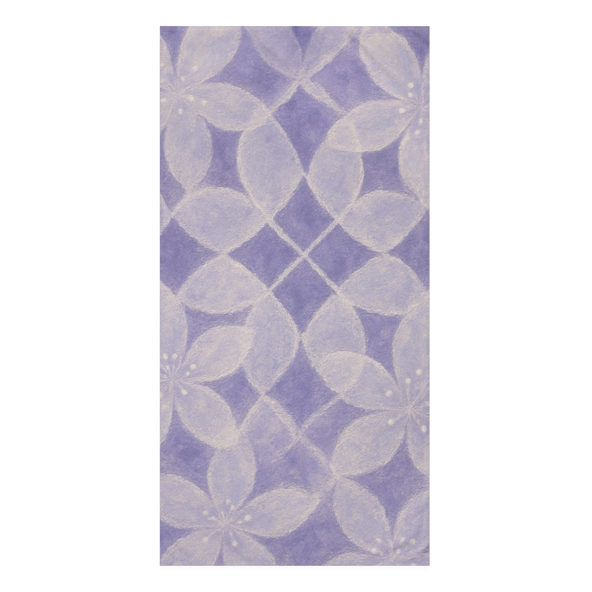 Petal Lattice Overlay custom towels