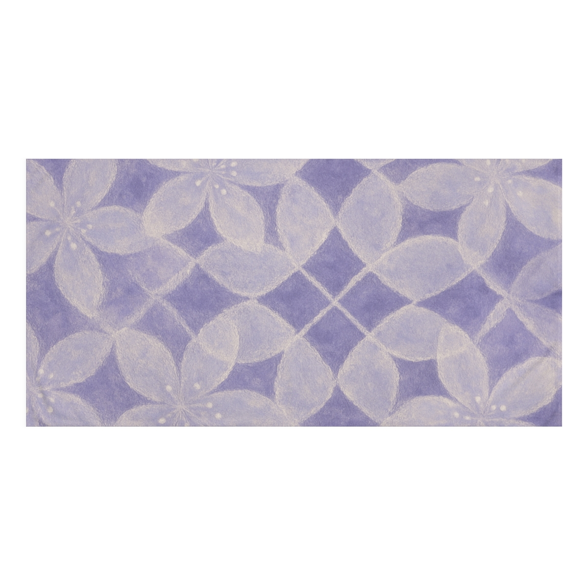 Petal Lattice Overlay custom towels