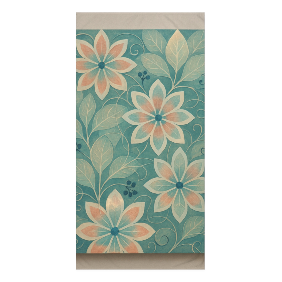 Petal Lattice Reverie comfortable face towels