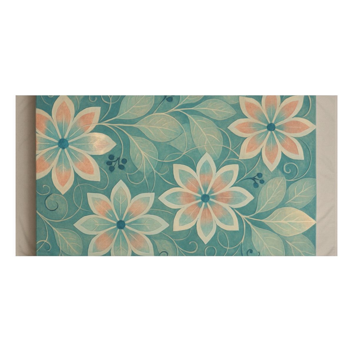 Petal Lattice Reverie comfortable face towels